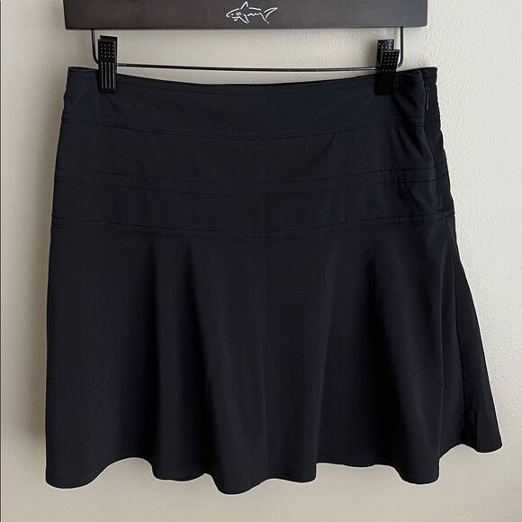 Athleta Everyday Athletic Black Tennis Skort Skirt Golf Pickleball, size 4 - Picture 2 of 10